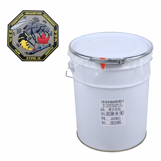 Liquid Silicone Mold Printing Organic Silicone Printing Ink (KD1380-40MJ / Good Fluidity)