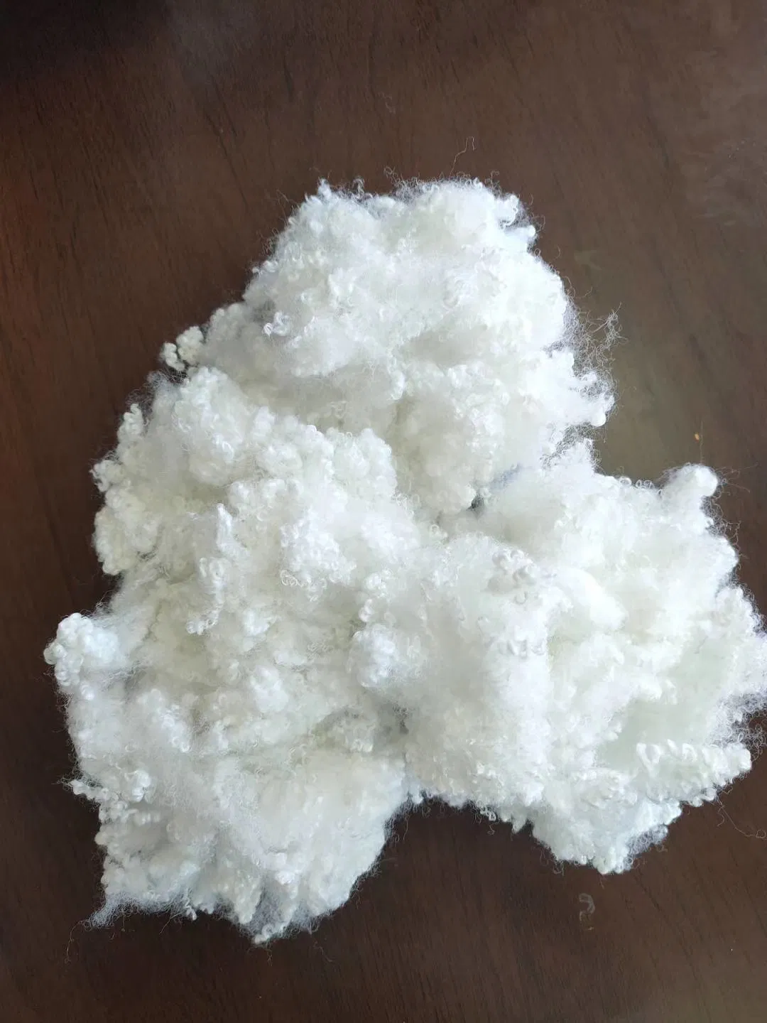Fibre discontinue de polyester 25D*64mm Hc à des fins de remplissage