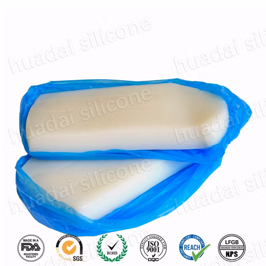 Caoutchouc de silicone précipité à haute résilience Caoutchouc de silicone à rebond élevé Silicone de prix bon marché