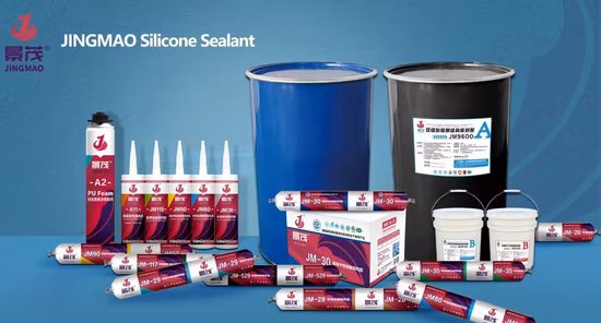 Mastic en verre de colle RTV Mastic silicone résistant aux intempéries pour le scellement des murs en verre et en émail