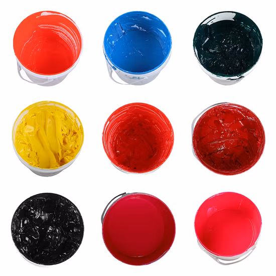 Encre pigmentée de silicone liquide en gros bon marché pour la sérigraphie textile